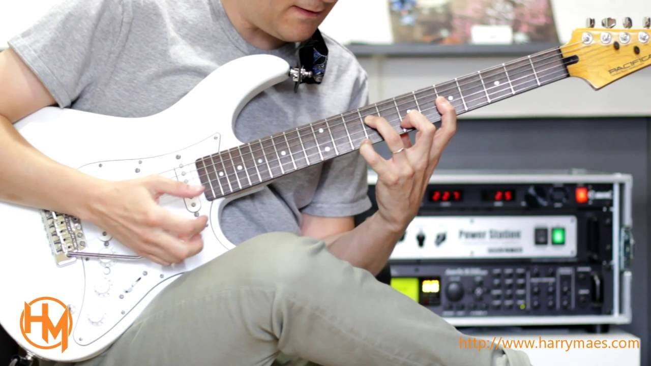 Ambient Chords - Part II - Wide stretch chords in the A dorian scale.