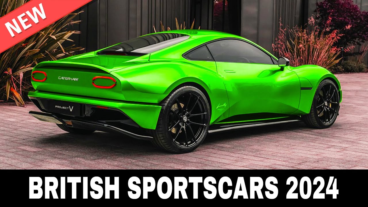 8 New Sportscars Backed up by British Automotive Finesse and High-Performance Expertise
