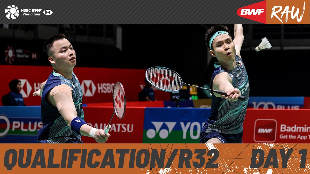 PERODUA Malaysia Masters 2026 | Day 1 | Court 1 | Qualification/Round of 32
