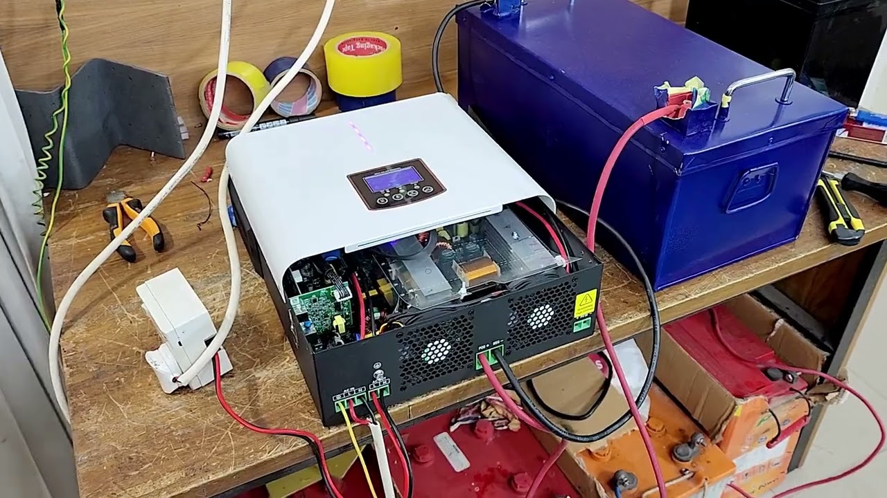 ডুবাই প্রবাসি রফিক ভাই ভাইয়ের ২৪ ভোল্ট লিথিয়াম ব্যাটারি দিয়ে এইস ইনভাটার সেটআপ। টাঙ্গাইল, মির্জাপুর।