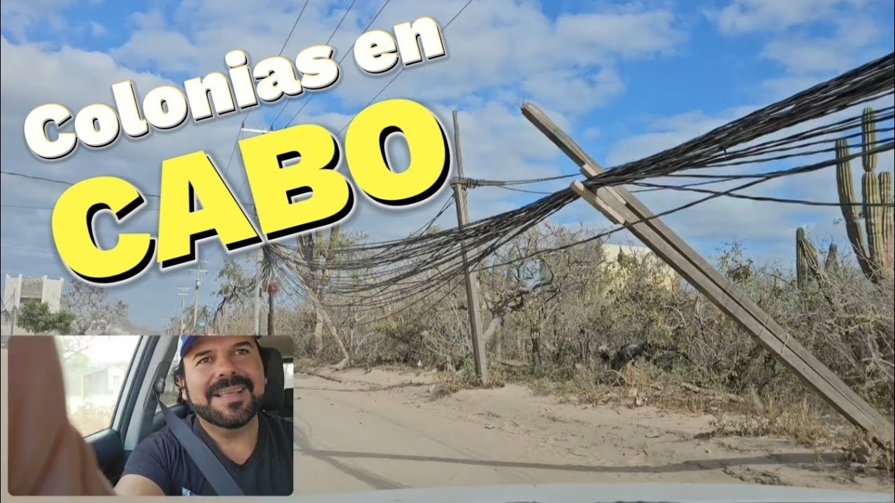 Así Lucen Las Colonias en CABO SAN LUCAS es real lo que cuentan? 4K #cabosanlucas
