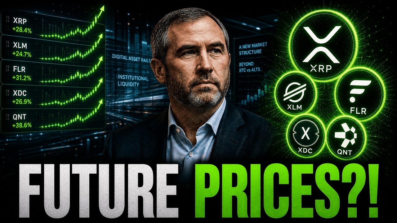 FUTURE XRP XLM FLR XDC & QNT PREDICTIONS! - NO LONGER A BTC VS ALTCOINS?
