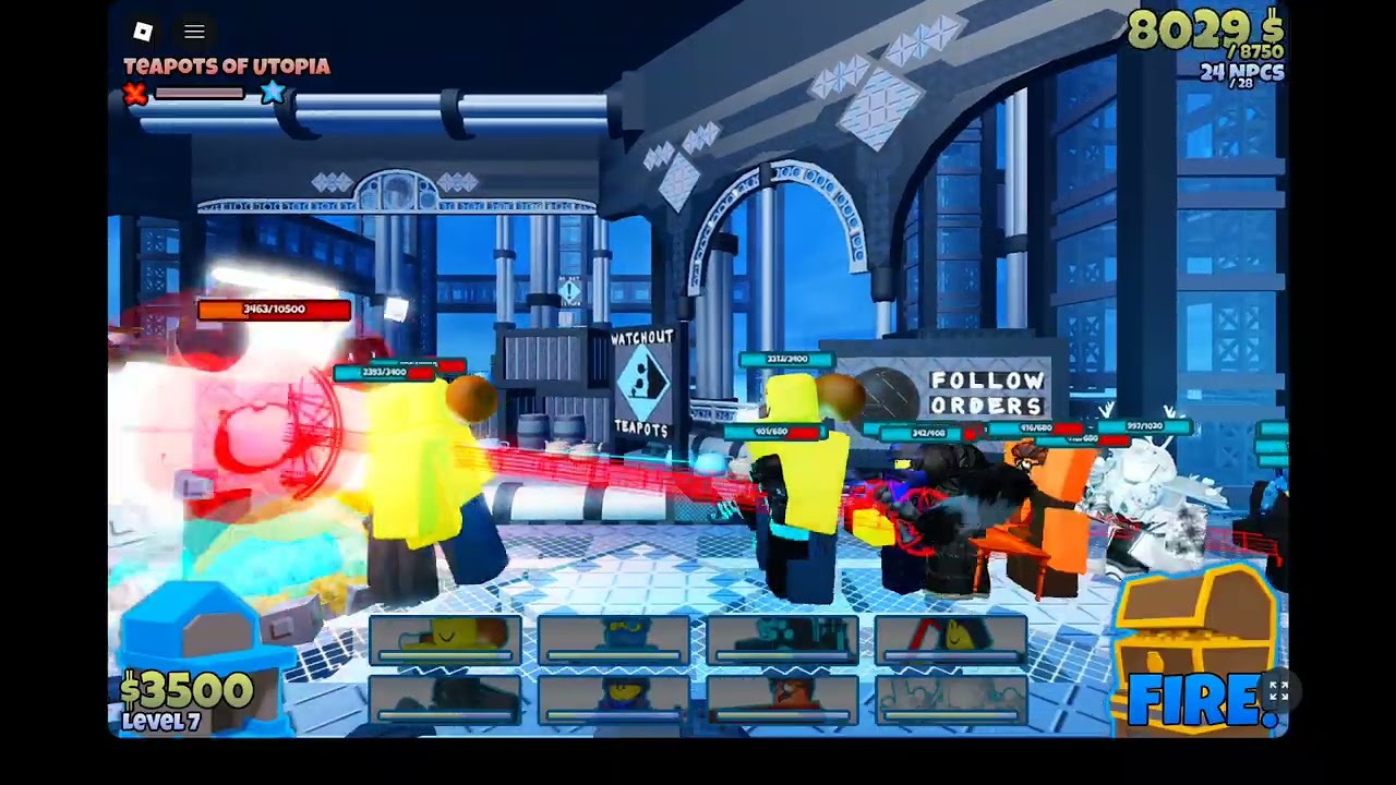 Cesus but only backliners (and 1 frontliner)