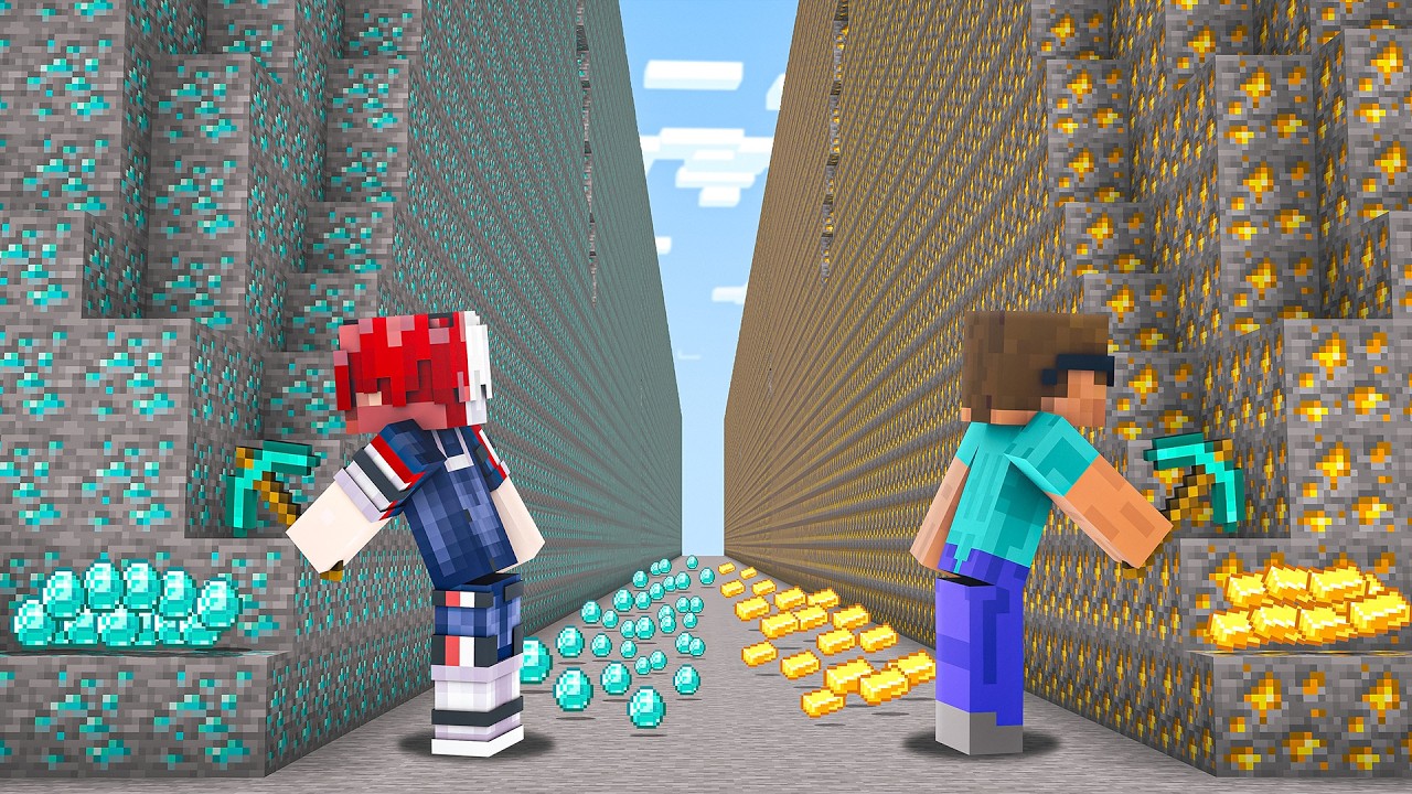 Who Mined The Best Luxury Mountain in Minecraft..?