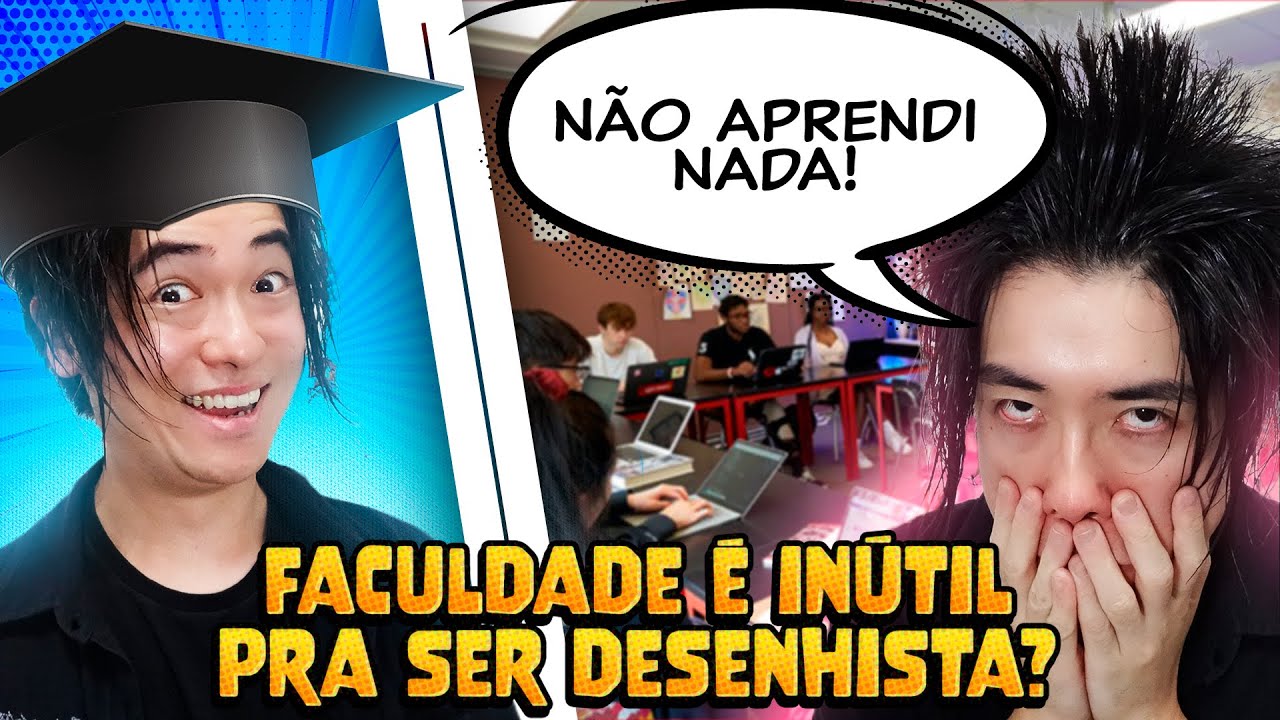 FACULDADE para ser desenhista É INÚTIL? | Debate Desenhista