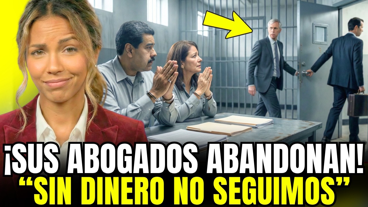 LOS ABOGADOS DE MADURO Y CILIA LOS ABANDONAN EN PLENO JUICIO: 