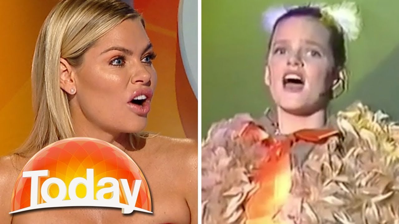Sophie Monk's first ever TV performance