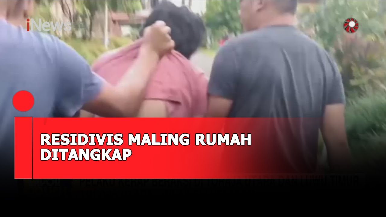 Kerap Beraksi di Toraja Utara dan Luwu Timur, Residivis Maling Rumah Ditangkap #LaporPolisi 23/03