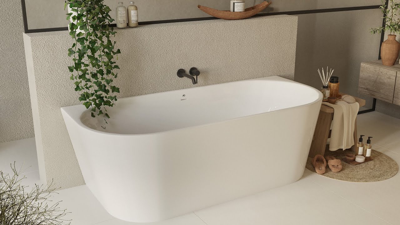 Freistehende oder an der Wand befestigte Badewanne? Tests 2in1 Badewanne GAULI