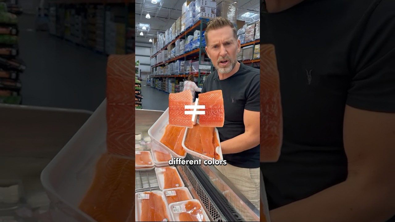 Your Costco Salmon Might Be TOXIC! 🍣 #salmon #seafood #healthhacks