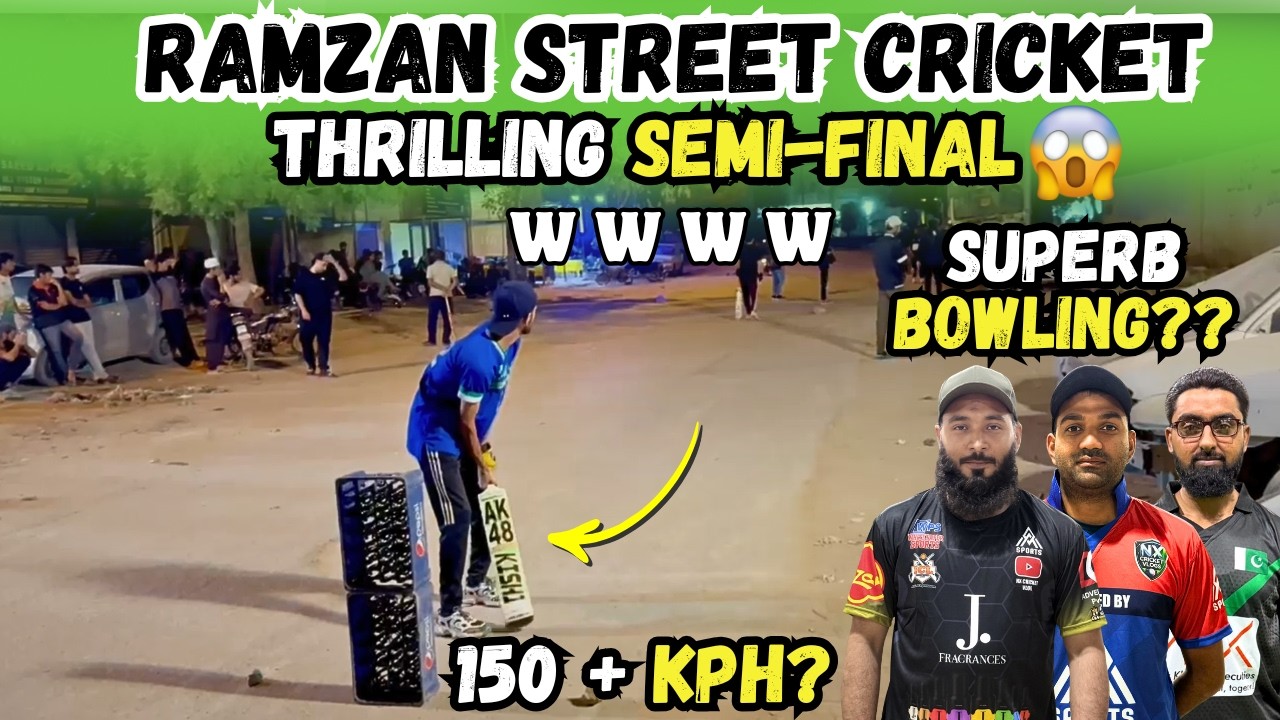 Our bowlers bowled brilliantly in the Semi-Finals and made us happy! 😍🔥 I Ramzan Street Cricket