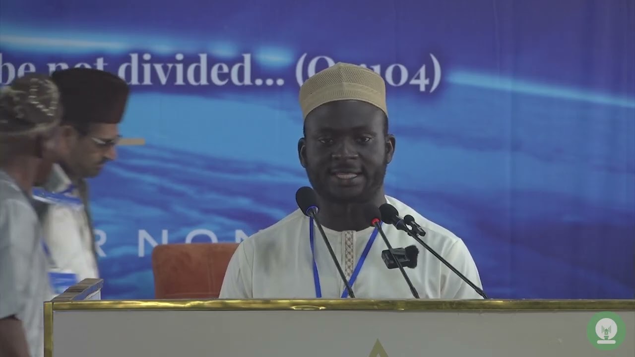 Jalsa Salana NG 2025| Third Session| Arabic Qaseedah| Mukarram Mahmud Oladipupo Sahib