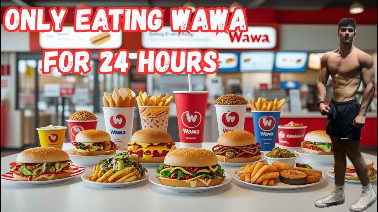 ONLY EATING WAWA FOR 24HRS (Plus total macros)