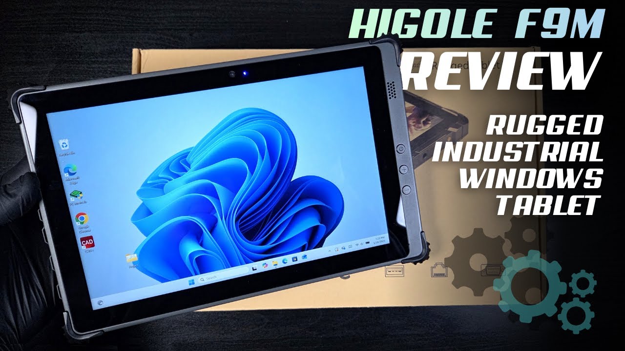 Обзор HIGOLE F9M: промышленный планшет на базе Windows с процессором Intel Core i5!
