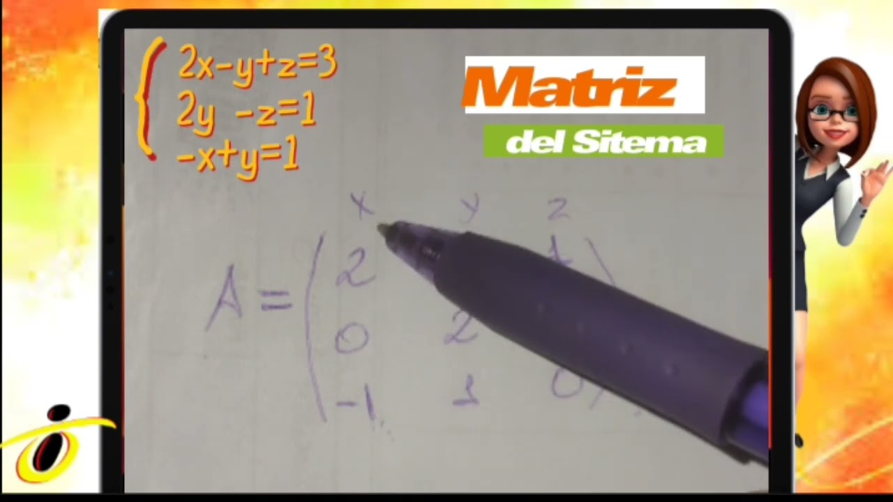 Forma Matricial (Sistema de Ecuaciones Lineales)