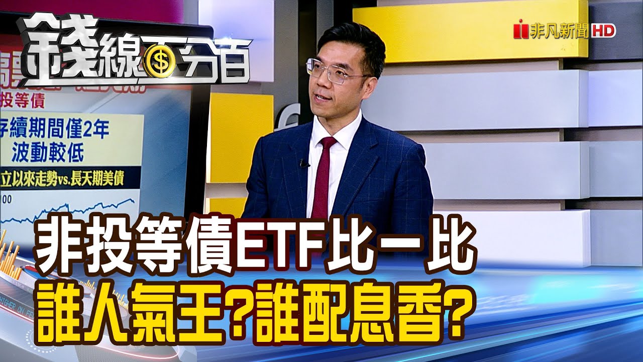 《非投等債ETF比一比  誰人氣王?誰配息香?》【錢線百分百】20250218-4│非凡財經新聞│