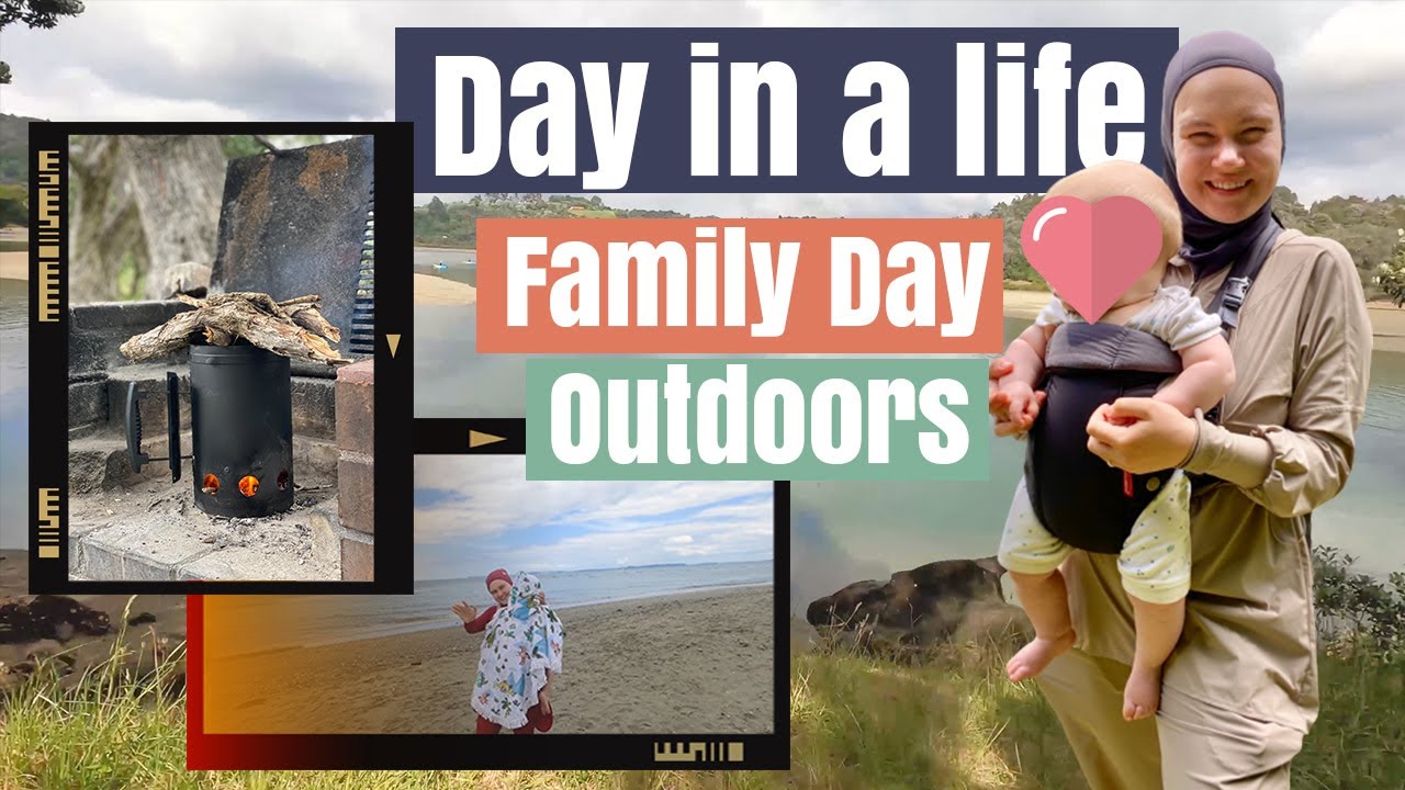 Day in a life Vlog - Family Day Outdoors | How We Spend Time as a Family on Days Off in the Summer