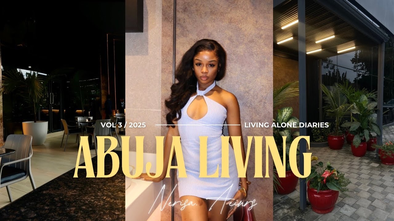 ABUJA LIVING EP 3 | Living Alone in Nigeria &mdash; Good Vibes, Friends & CIAR Shoot BTS #lifestylevlog 