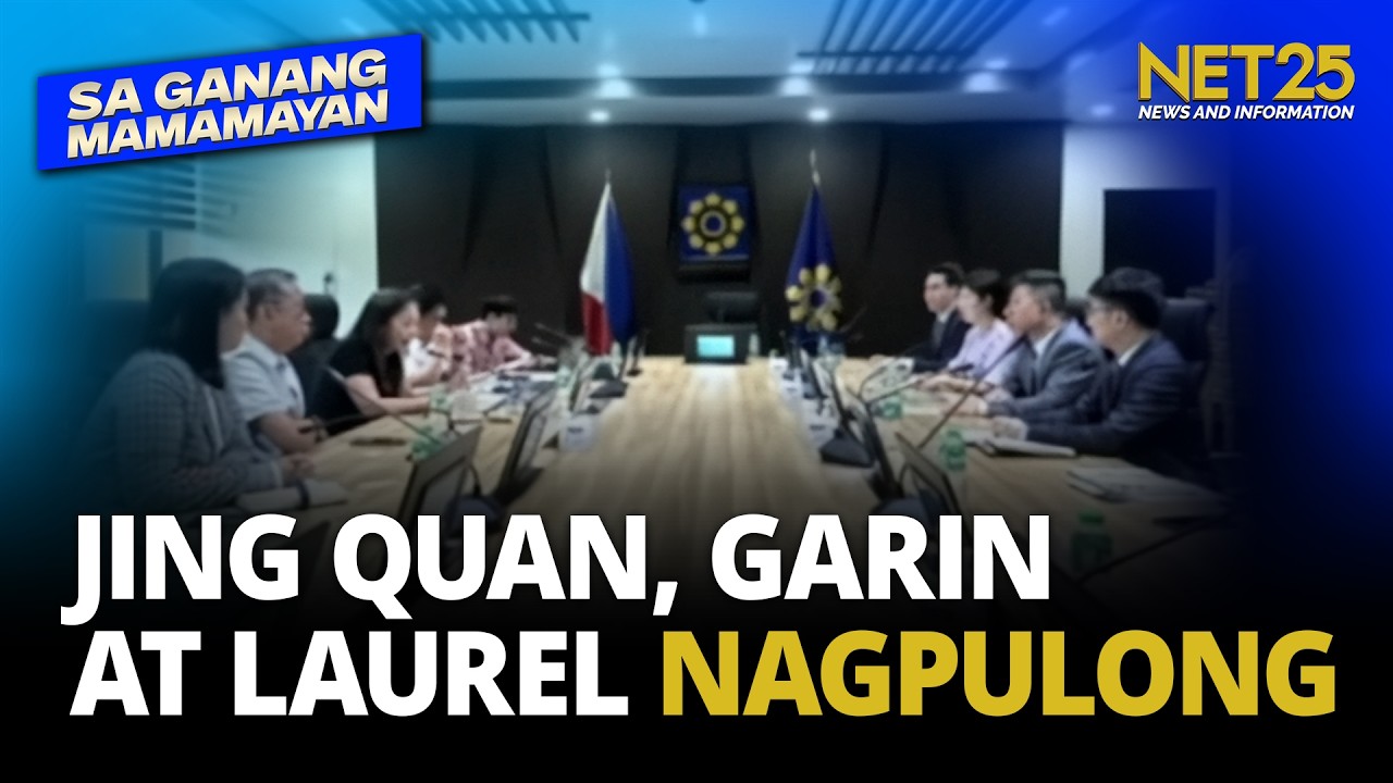 Chinese Amb. Jing Quan nakipagpulong kina Garin at Laurel
