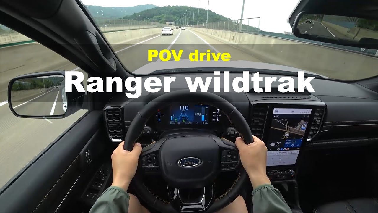 2023 Ford Ranger Wildtrak POV drive