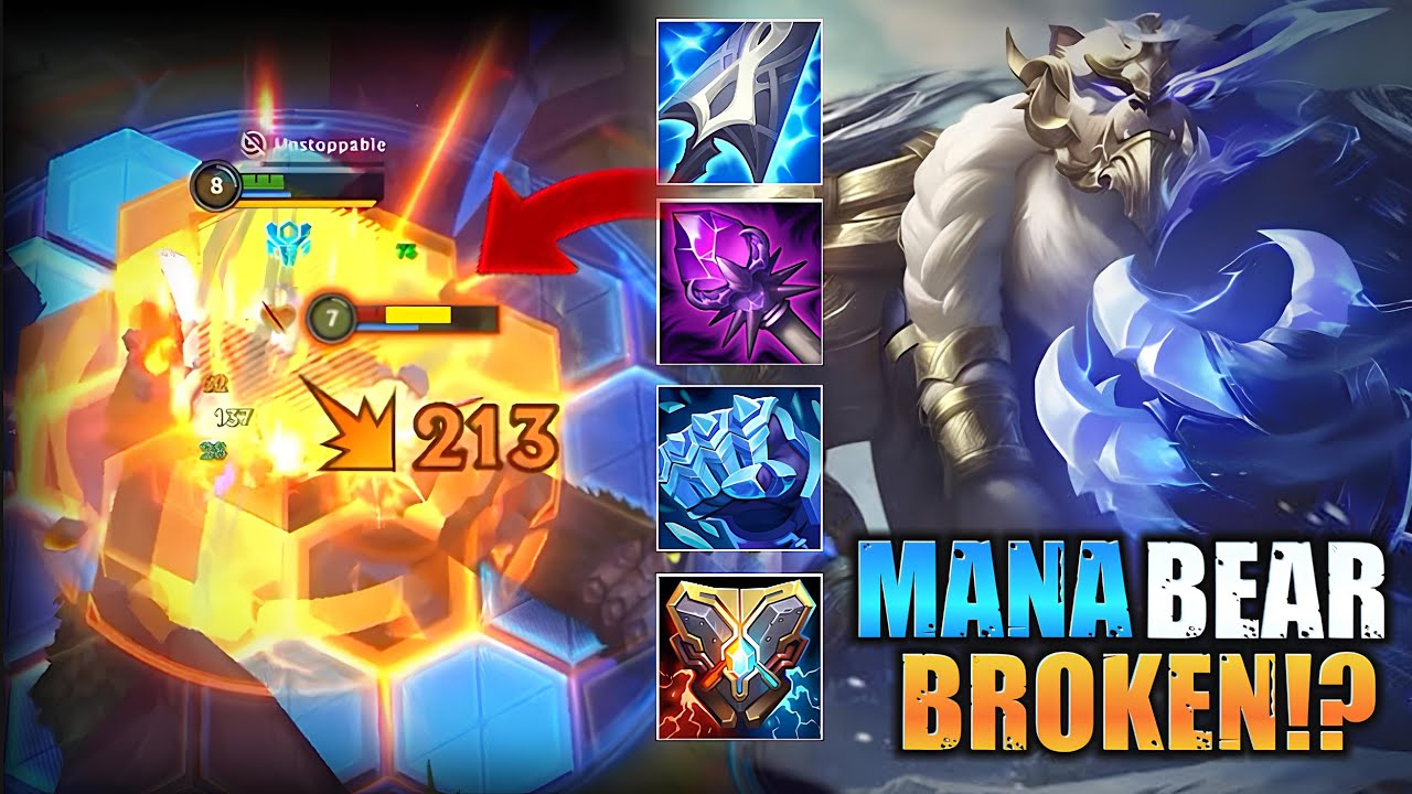 FULL MANA VOLIBEAR?! Would It Actually Work? – Wild Rift Build & Runes