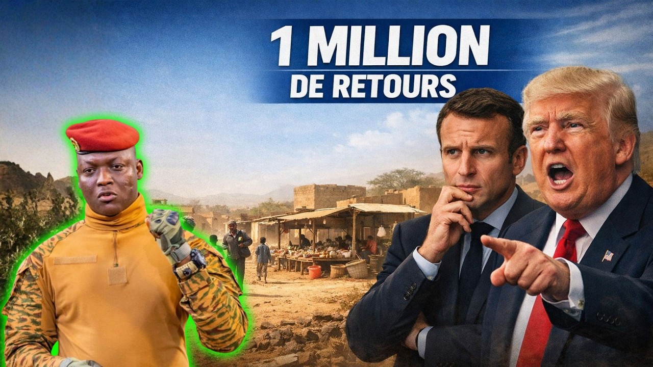 Ibrahim Traoré : 1 million de retours au Burkina Faso, un choc qui inquiète la France