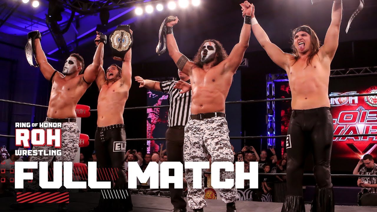 FULL MATCH: Young Bucks, Tama Tonga & Tanga Loa vs MCMG, Kushida & Matt Sydal Global Wars 2016