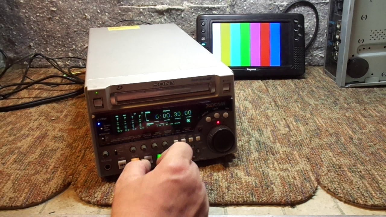 SONY PDW-1500 XDCAM PROFESSIONAL DISC RECORDER FOR SALE