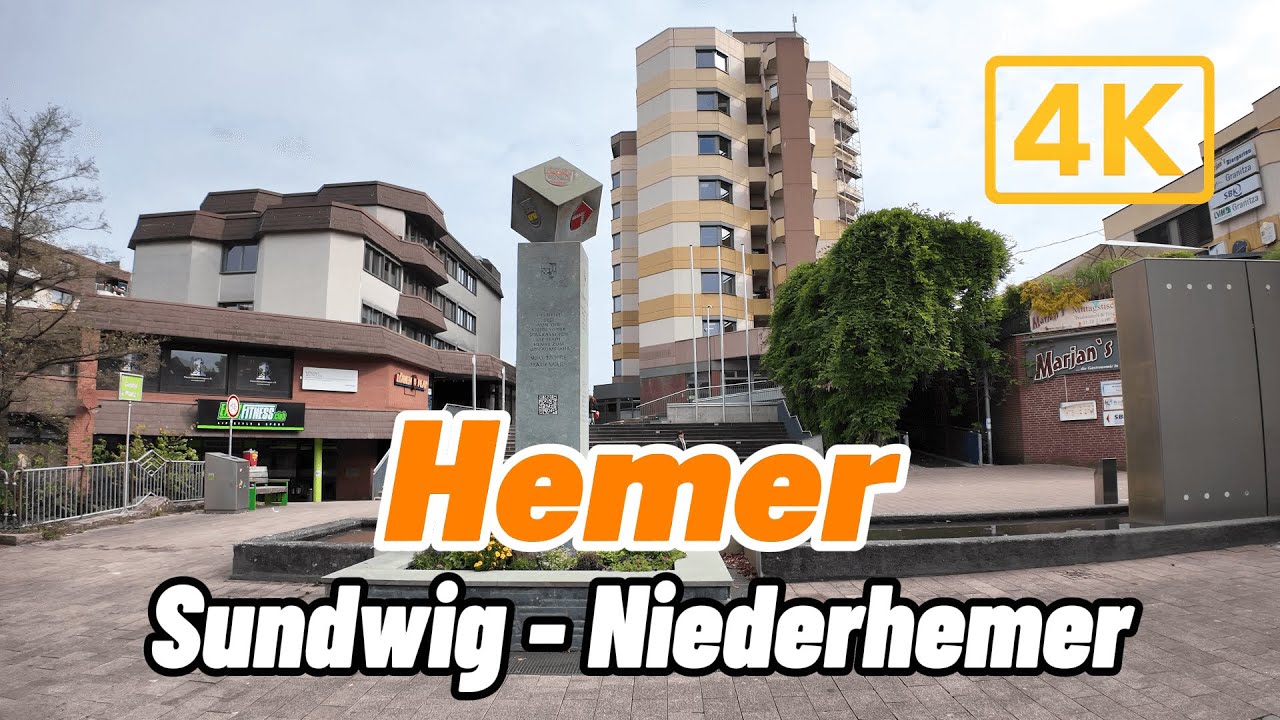 Walking Hemer: From Sundwig to Niederhemer | Quiet Streets & Local Life in 4K