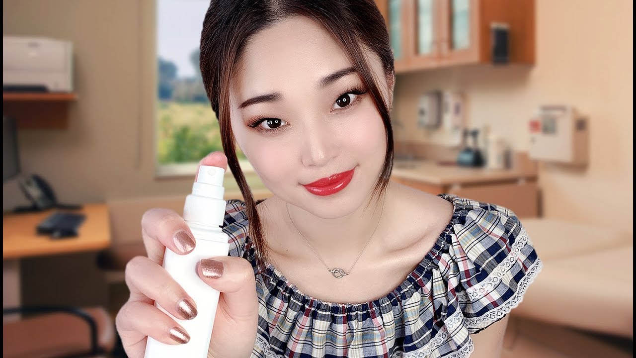 [ASMR] School Nurse Treats Your Headache