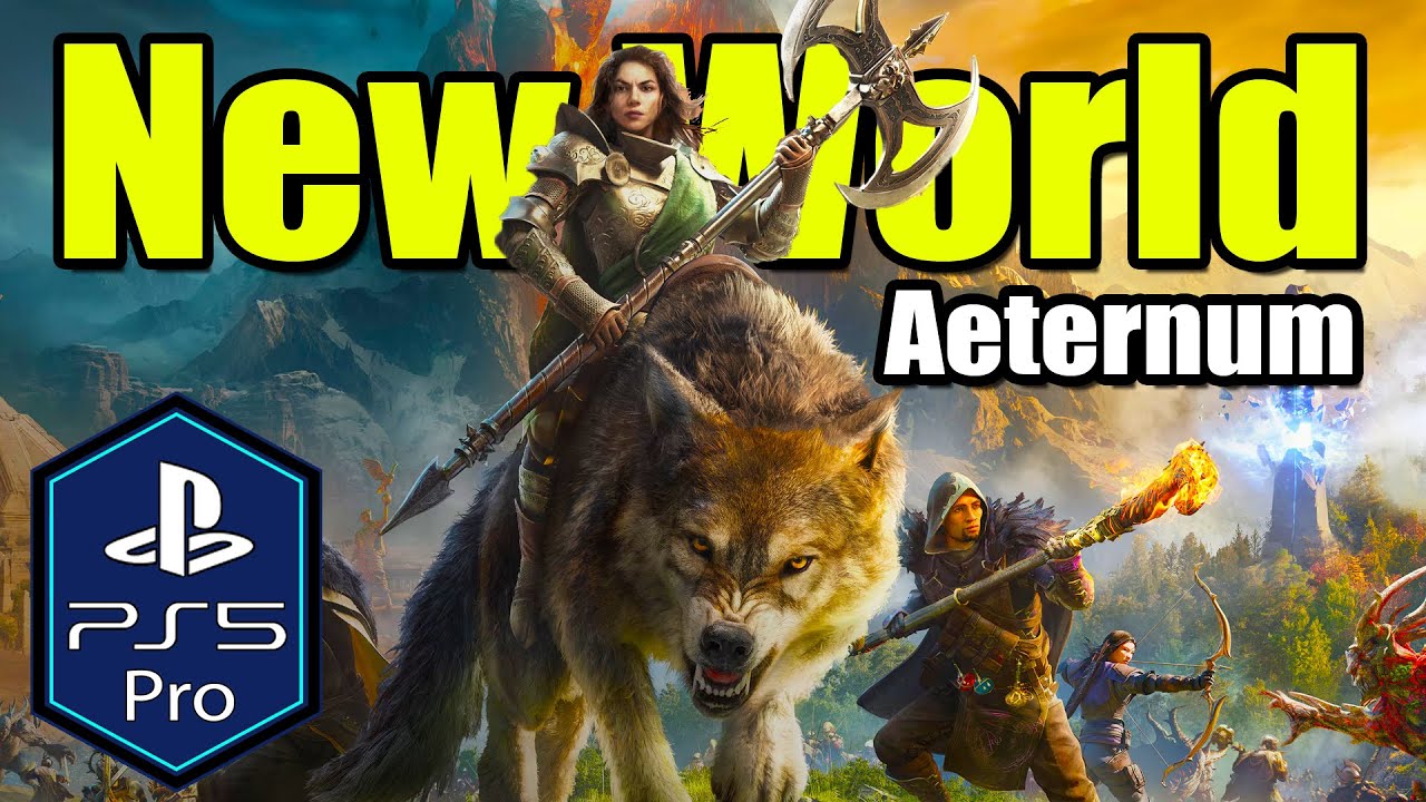 Rozgrywka New World Eternal na PS5 Pro [MMORPG] [Playstation Plus]