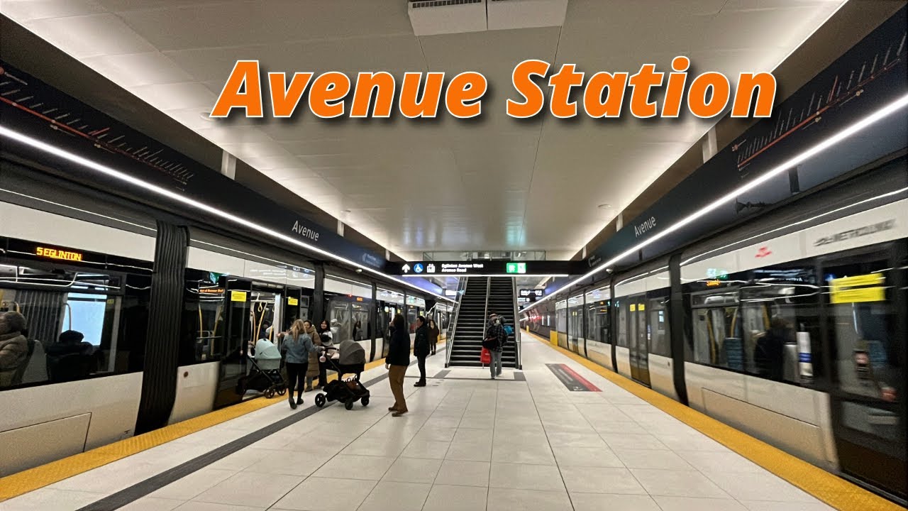 Toronto TTC LRT Station Exploration: Avenue Station (The Deepest in the Network) 2/14/2026