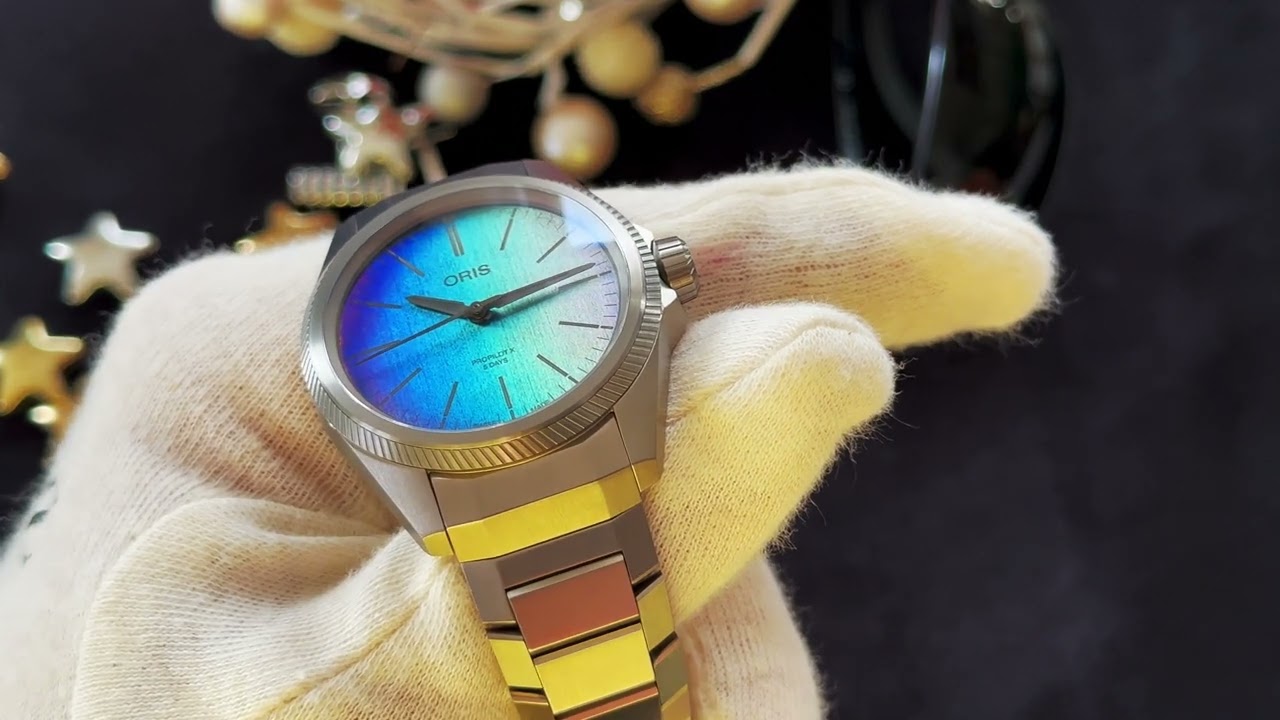 Recenzja: Oris ProPilot X Calibre 400 Laser. Tytan, futurystyczny wygląd i laserowo wykonana tarcza!