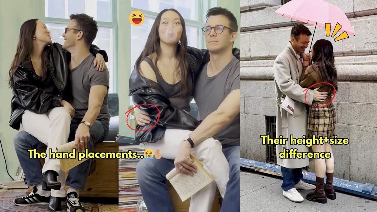 YERIN HA AND LUKE THOMPSON BEHIND THE SCENES OF THEIR NETFLIX PHOTOSHOOT ❤️‍🔥 MODERN DAY BENOPHIE