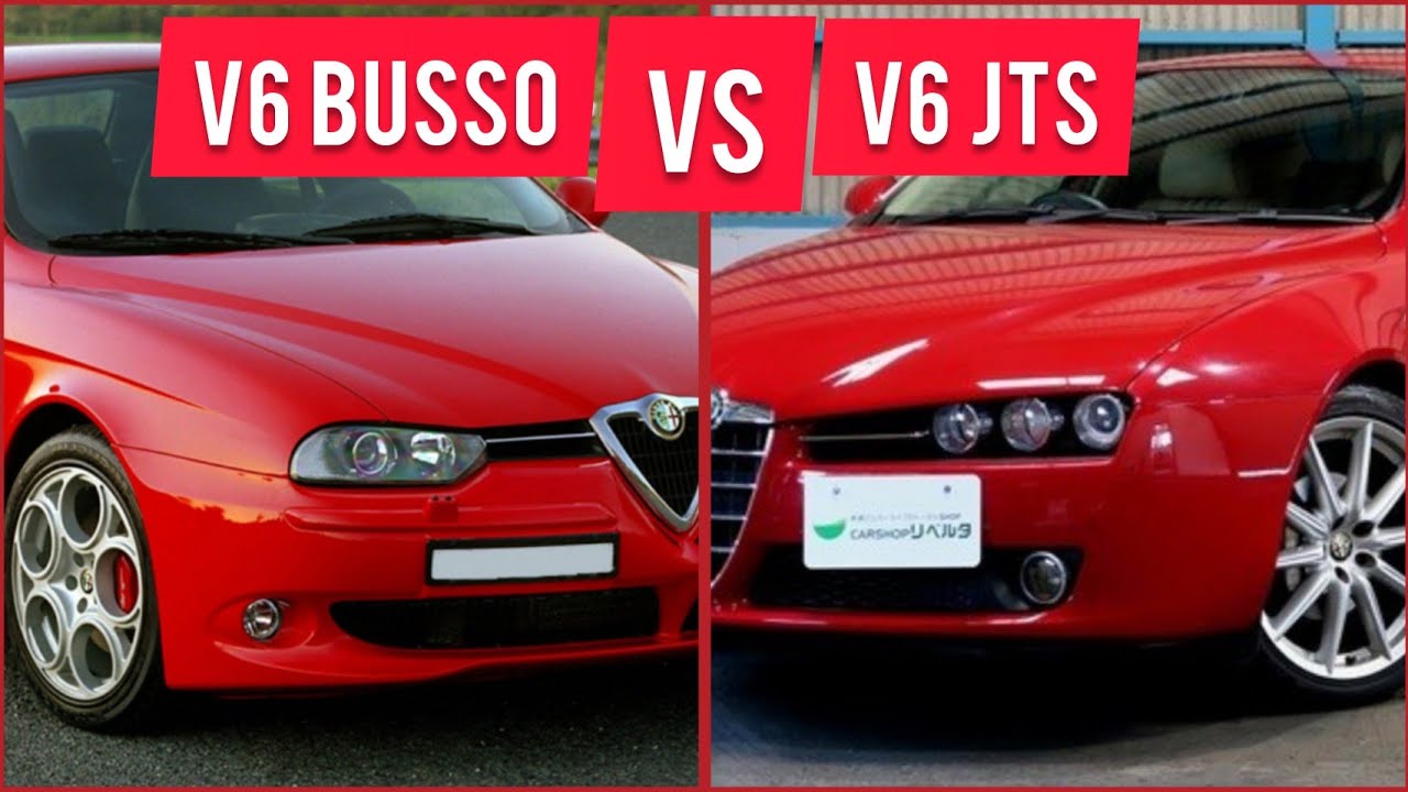 Alfa Romeo 3.2 V6 Busso VS 3.2 JTS V6 Ti Exhaust Sound Battle