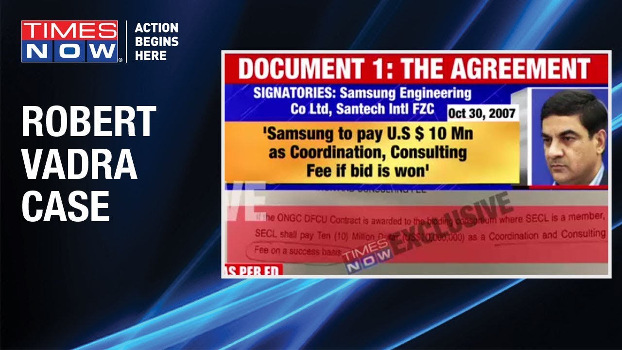 Robert Vadra money laundering case: Times Now accesses 'UNDENIABLE' proof