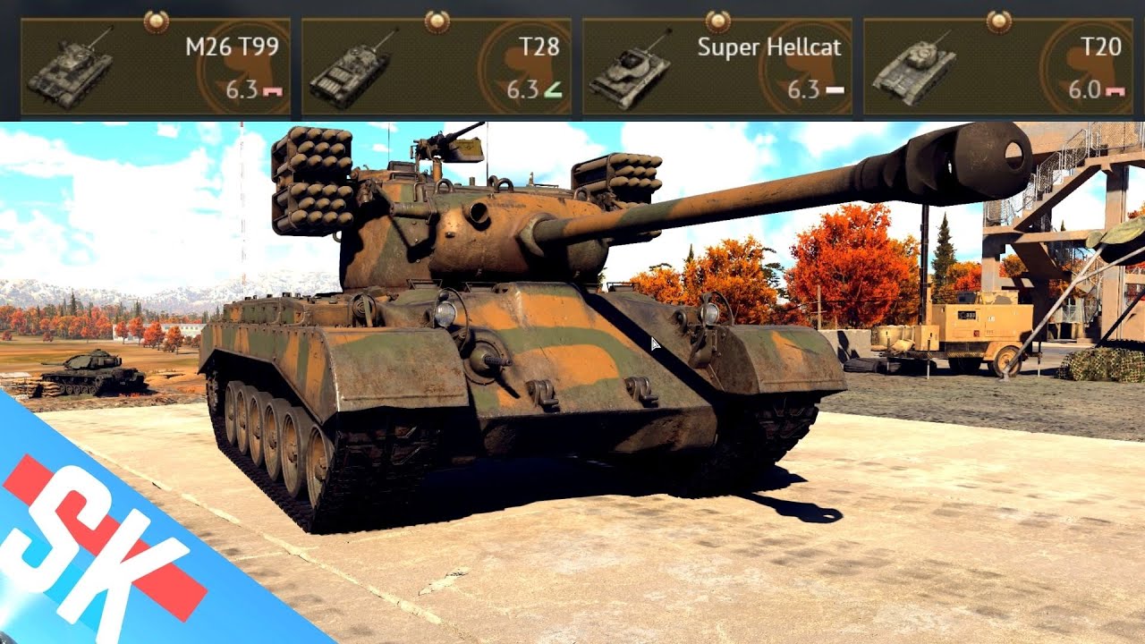 GÖRGÜSÜZ PAKET 😁M26 , T28 , T20 , P47M-1 RE Oynanış (War Thunder Türkçe)