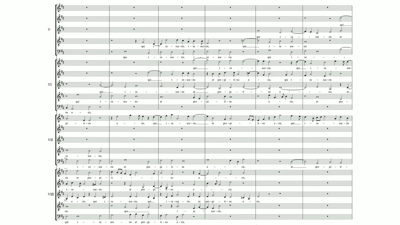 Thomas Tallis - Spem in Alium [Score]