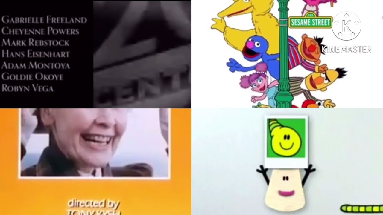 Blue’s Clues, DB, Chambers, Loki, Sesame Street, Super Gran Credits Remix