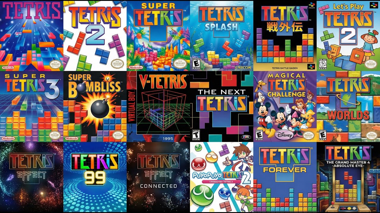 The Evolution of TETRIS Games (1984-2025)