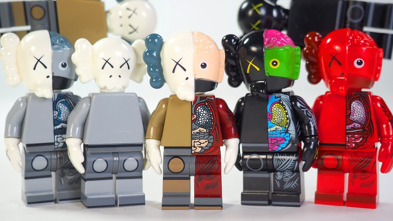 LEGO Kaws Unofficial Lego Minifigures