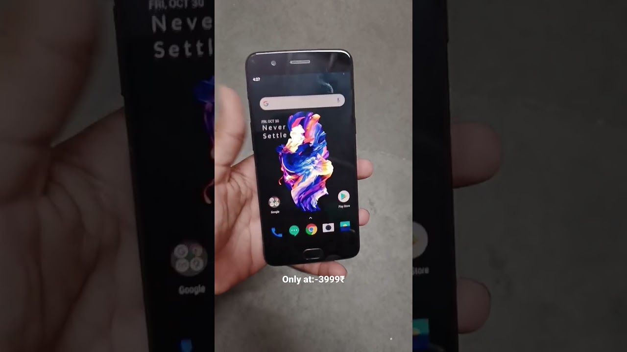 ₹3999 :-  OnePlus 5 6/64gb only phone available coidtion is 90% call me 9594036008 #android #oneplus