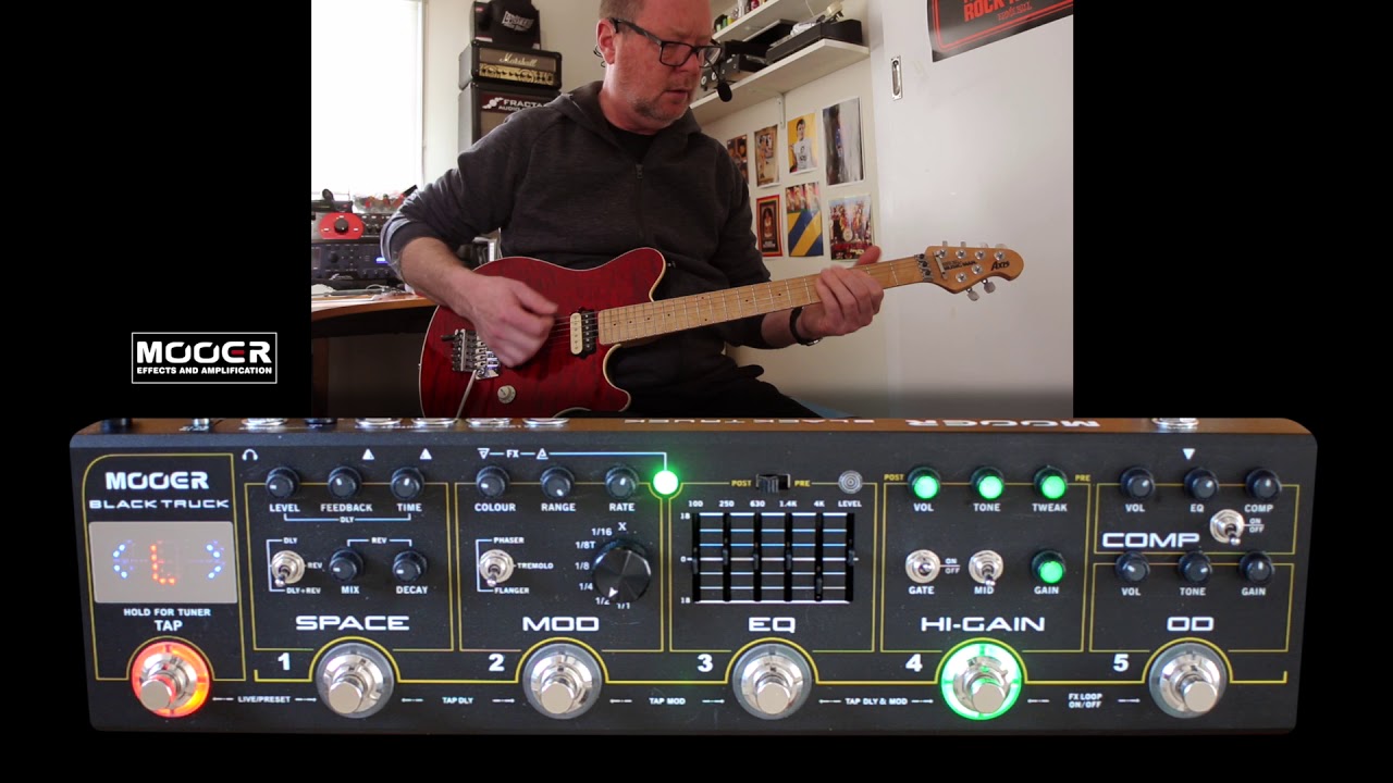 Mooer Audio: BLACK TRUCK combined effects pedal