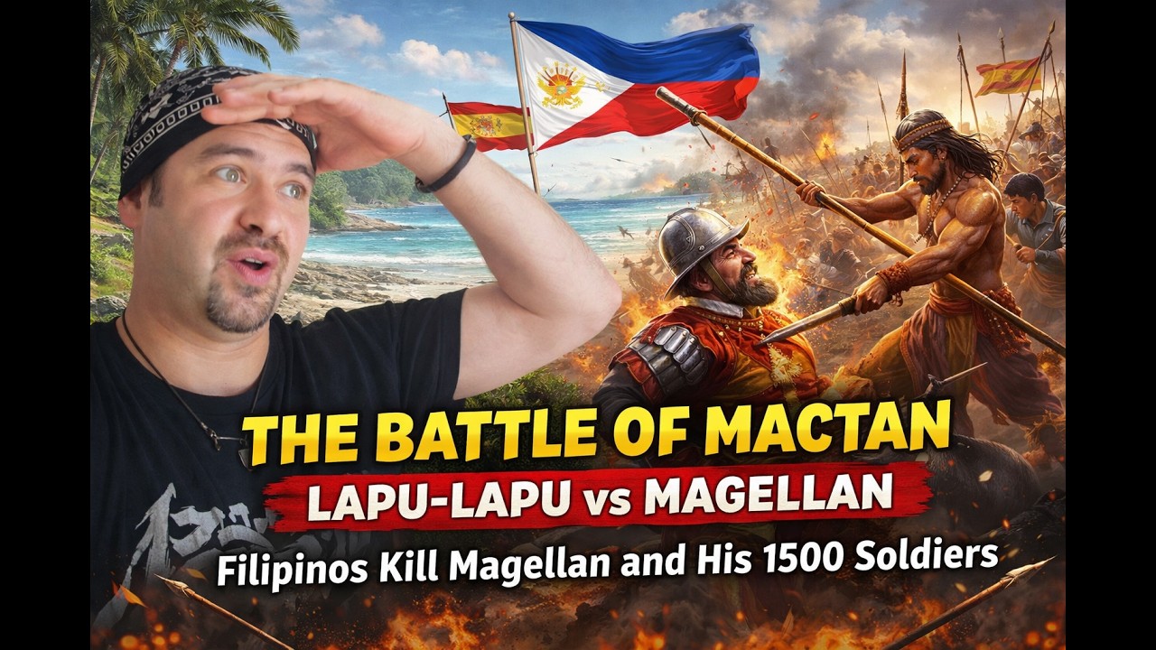 Lapu-Lapu vs Magellan: How 1,500 Filipinos Defeated the Spanish on Mactan Island