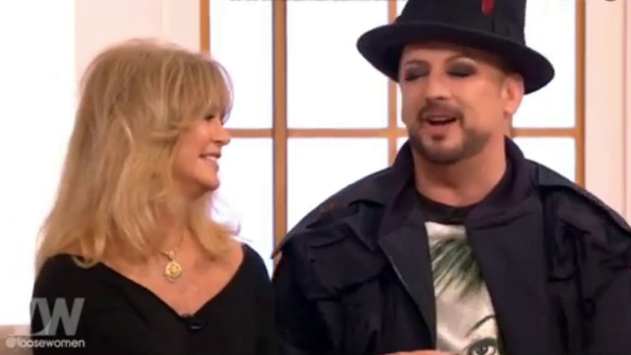 Boy George and Mister Marilyn on Loose Women 26/07/2016 (Full George and Marilyn Interview)