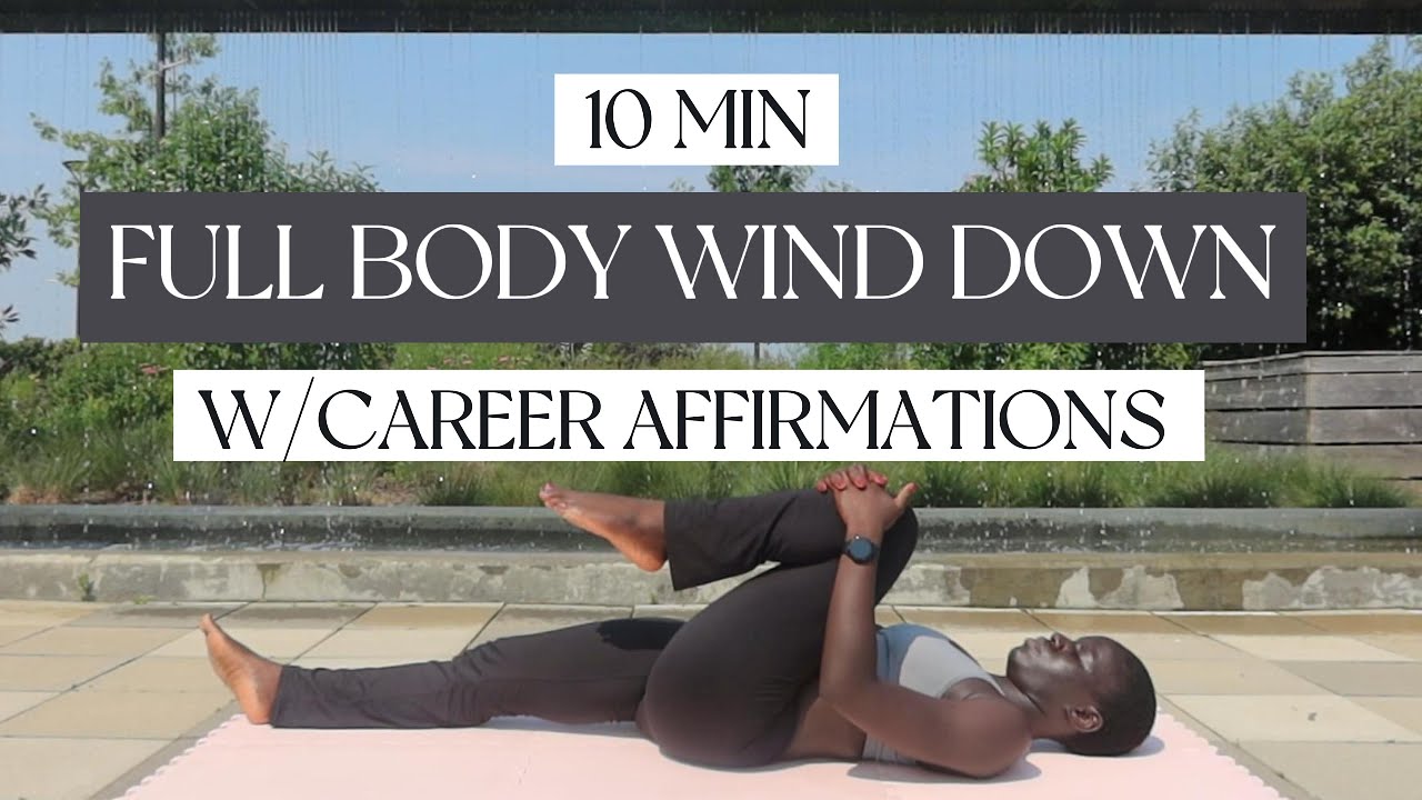 10 Full Body Evening Wind Down Yoga || Path to Prosperity Affirmations