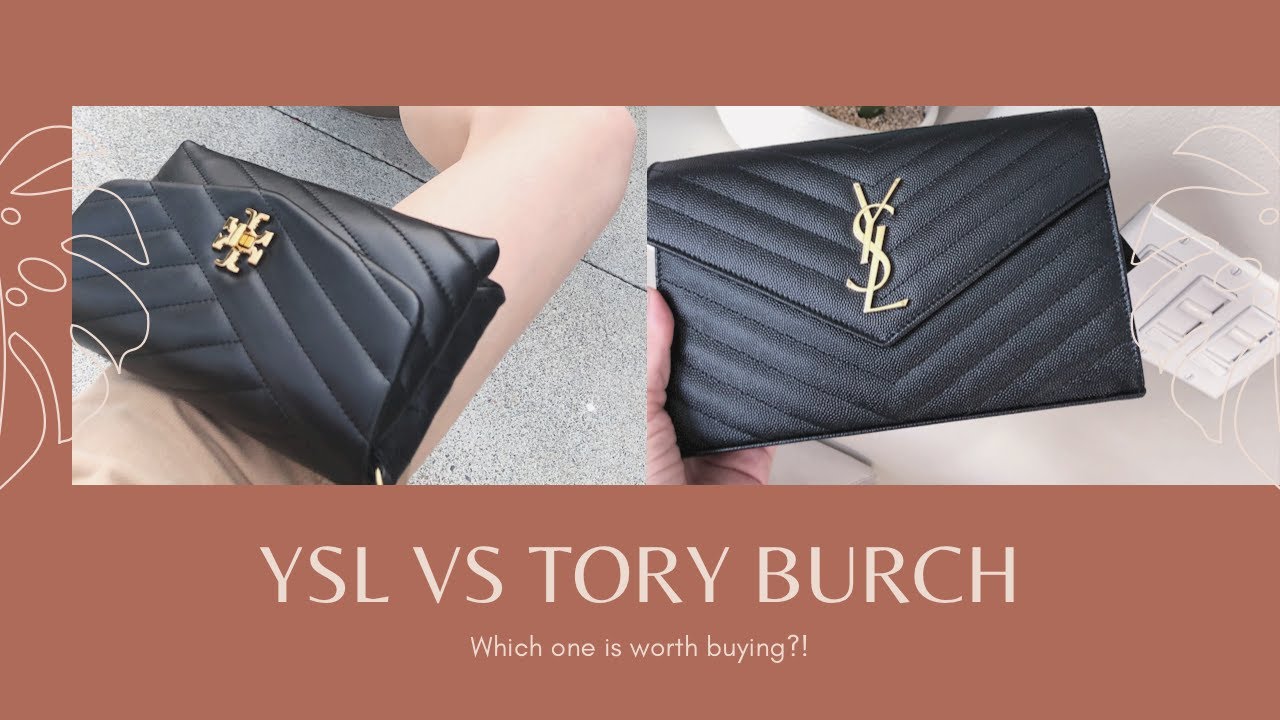 Which One is Worth Purchasing: YSL vs. Tory Burch Kira Wallet on Chain