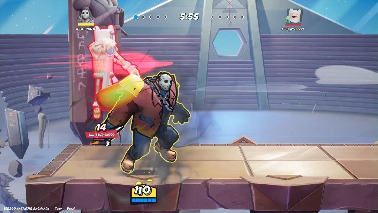 destroying toxic player in MultiVersus