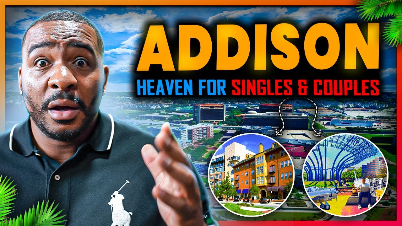 Relocating to DALLAS’ BEST Suburb for Singles (FULL VLOG TOUR) Addison Tx | Living In Addison Tx