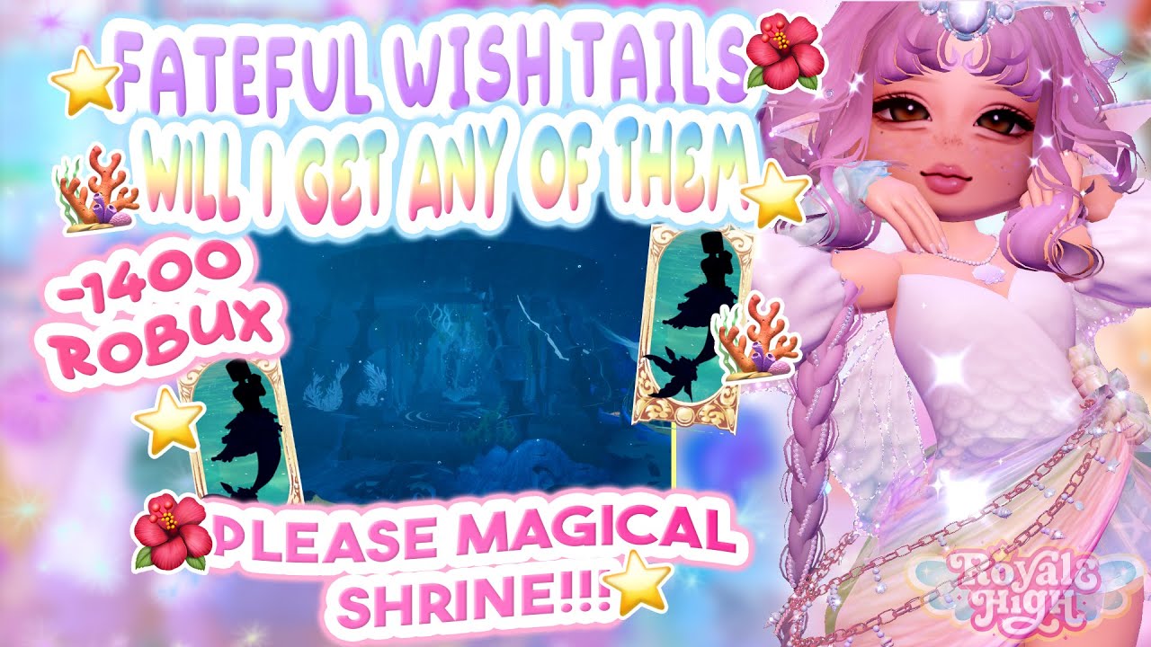 🌊ALERT🌺 TRYING MY LUCK TO GET 🧜‍♀️FATEFUL WISH TAILS🐬 FROM THE SHRINE | Mermaid Isle